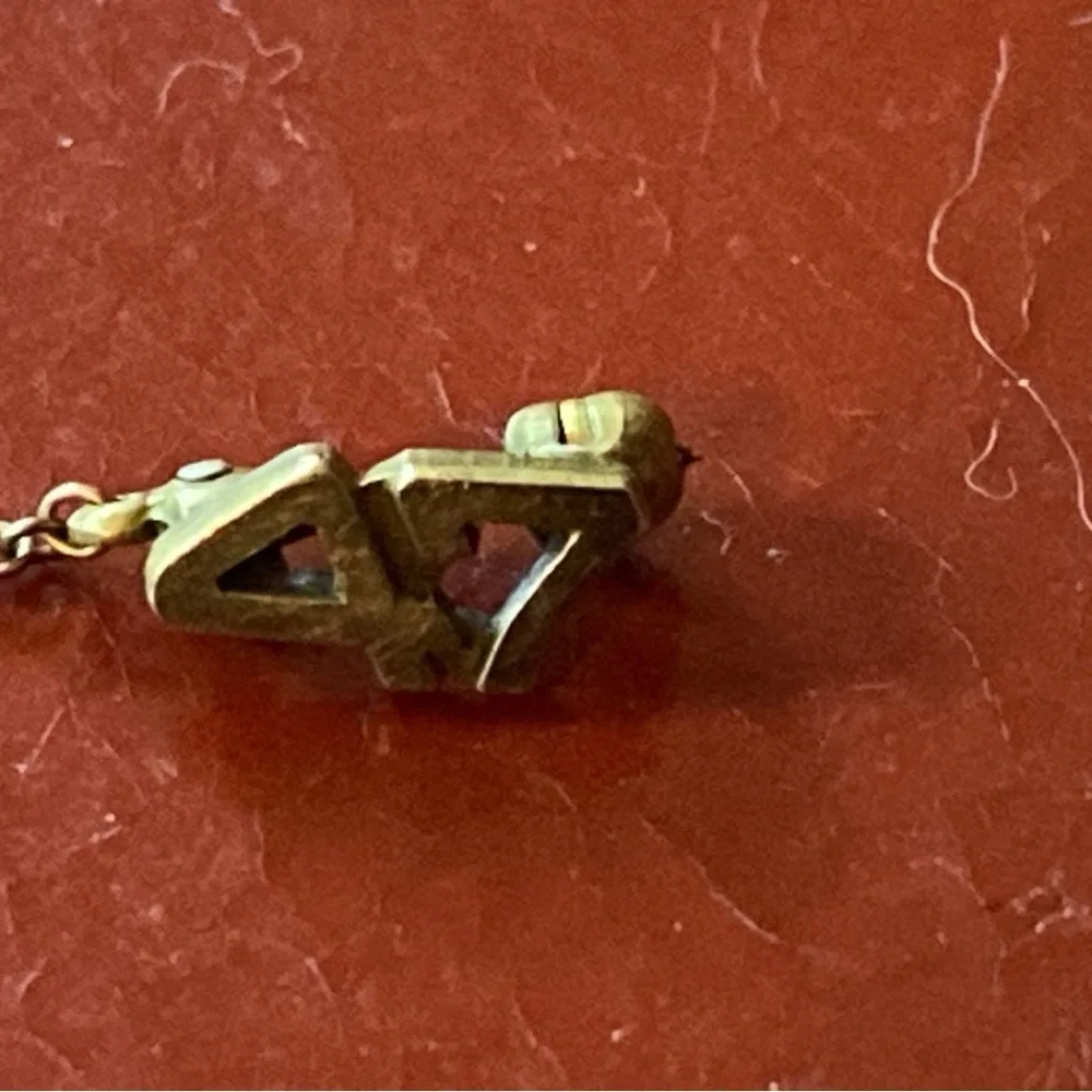 1947 antique vintage 10k Beta Kappa Phi fraternity pin set
